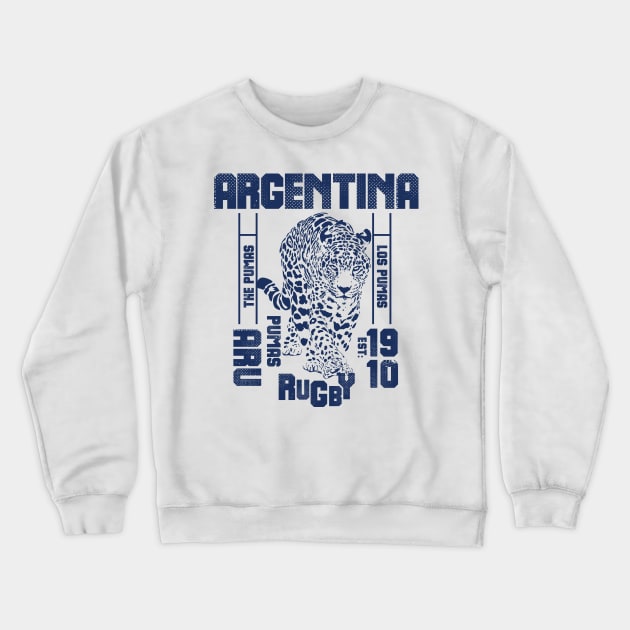 ARU Argentina Rugby Union Fan Memorabilia Crewneck Sweatshirt by CGD